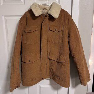 Brand New Schott NYC Brown Corduroy Rancher Jacket Size Large